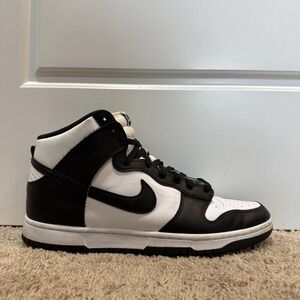 Nike Dunk High Retro Shoes Mens Size 11.5 Black White Panda DD1399-105